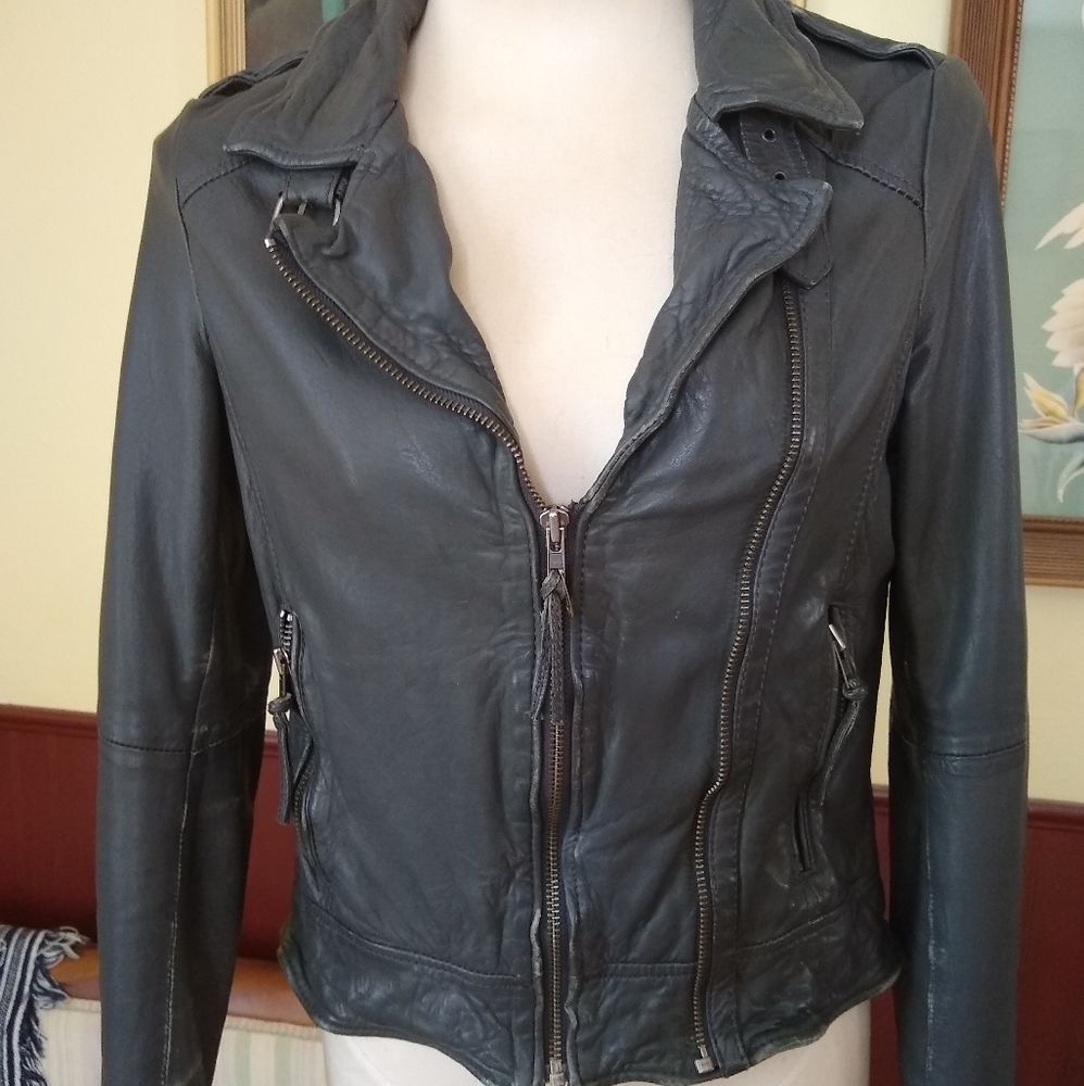 Muubaa leather jacket